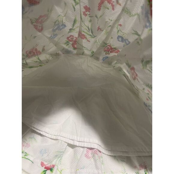 Janie and jack floral pique pleated skirt toddler 4T - Picture 3 of 6